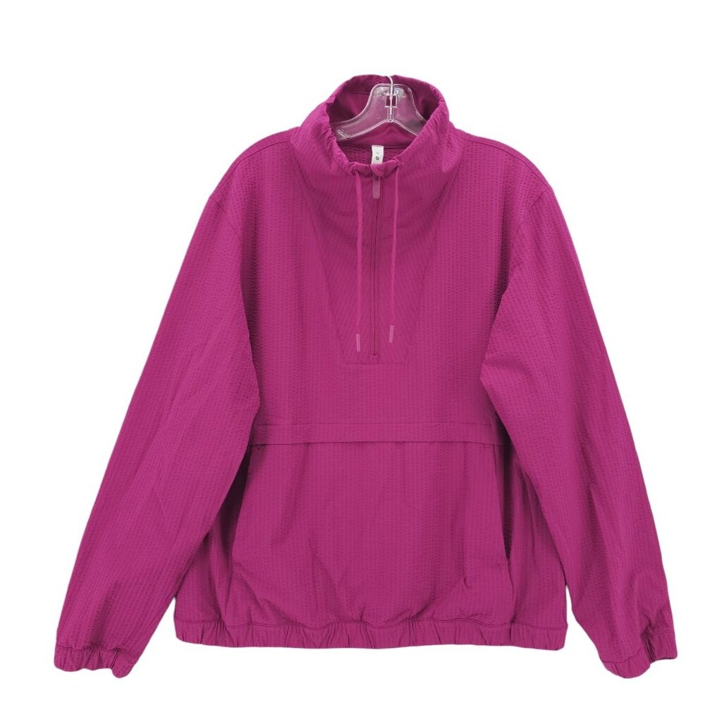 Lululemon Pack Light Pullover Packable Magenta Pu… - image 1
